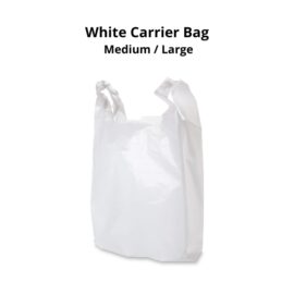 White Plastic Carrier Bag