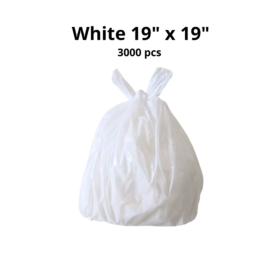 White Trash Bag 19″ x 19″