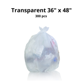 Transparent Trash Bag 36″ x 48″