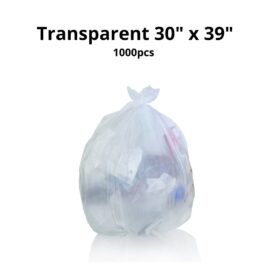 Transparent Trash Bag 30″ x 39″