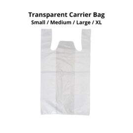 Transparent Plastic Carrier Bag