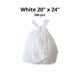White Trash Bag 20″ x 24″